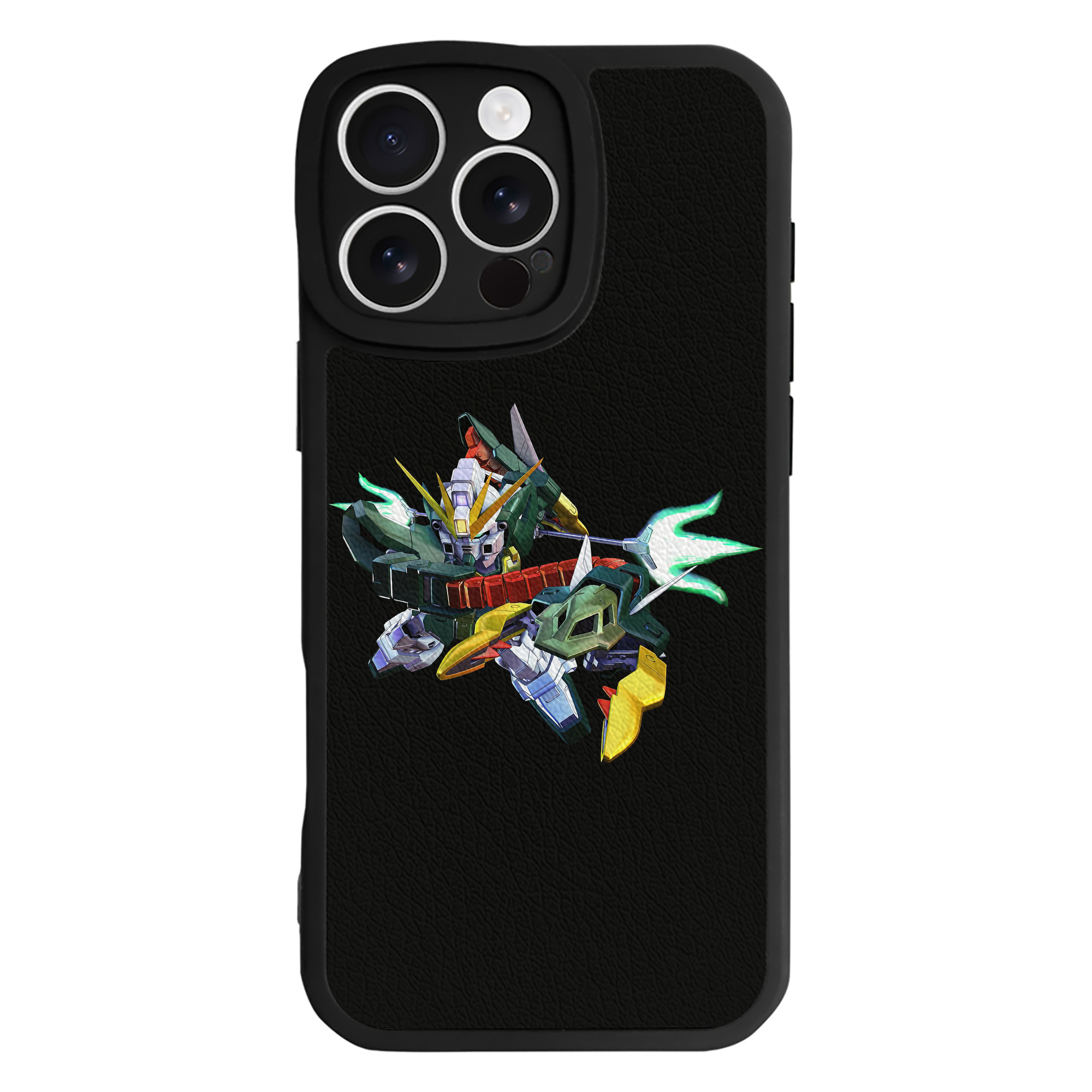 （画像用） 機動戦士ガンダム Mobile Suit Gundam 【iPhone 16シリーズ対応】シリコンスマホケース（レザー調） 材質：シリコン